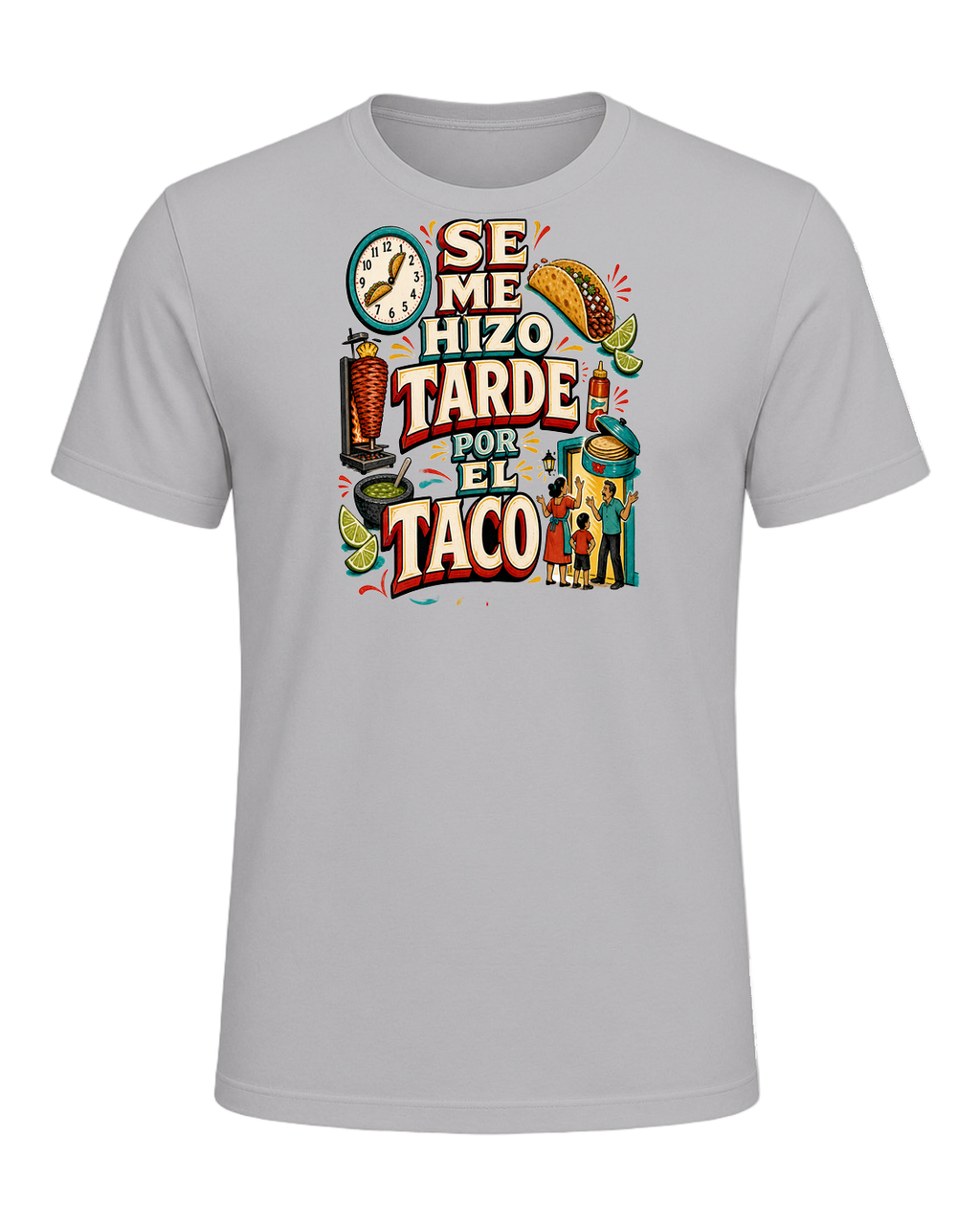 SE ME HIZO TARDE POR EL TACO — Athletic Heather