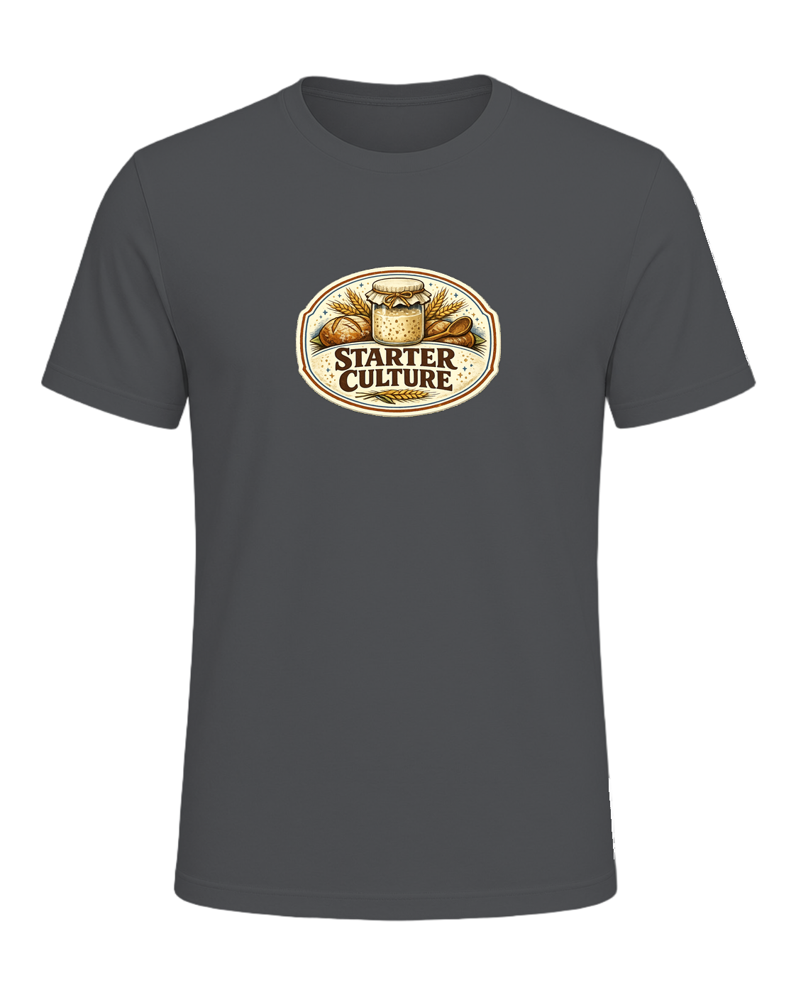 Starter Culture Tee — Asphalt