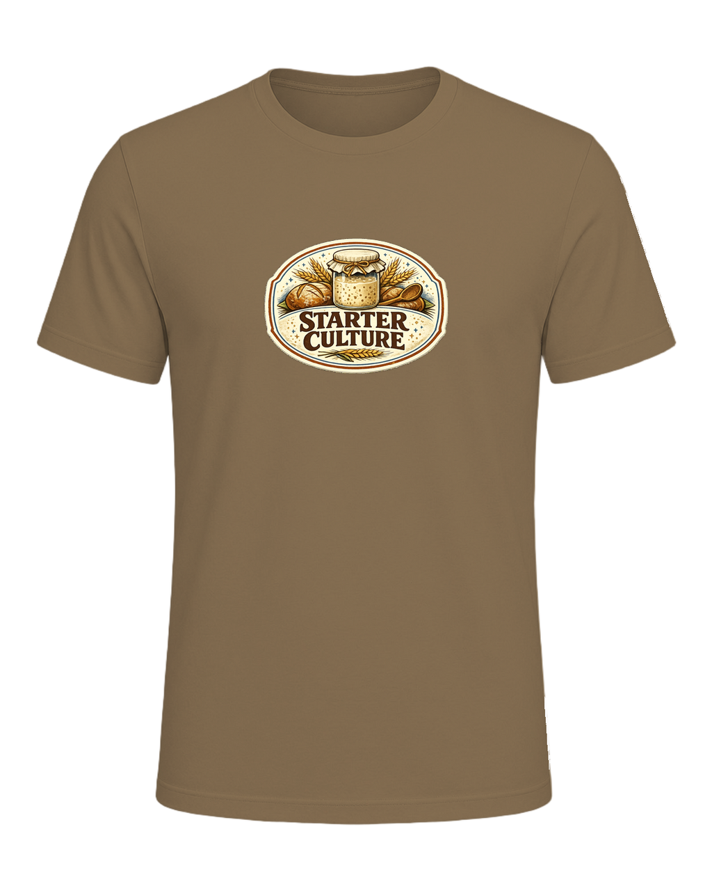 Starter Culture Tee — Heather Olive