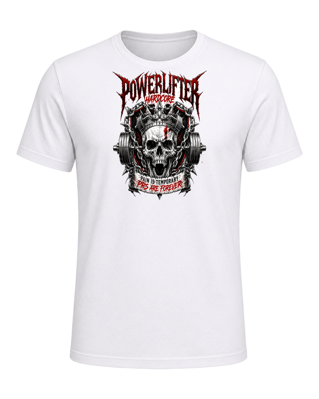 Powerlifter Hardcore — White
