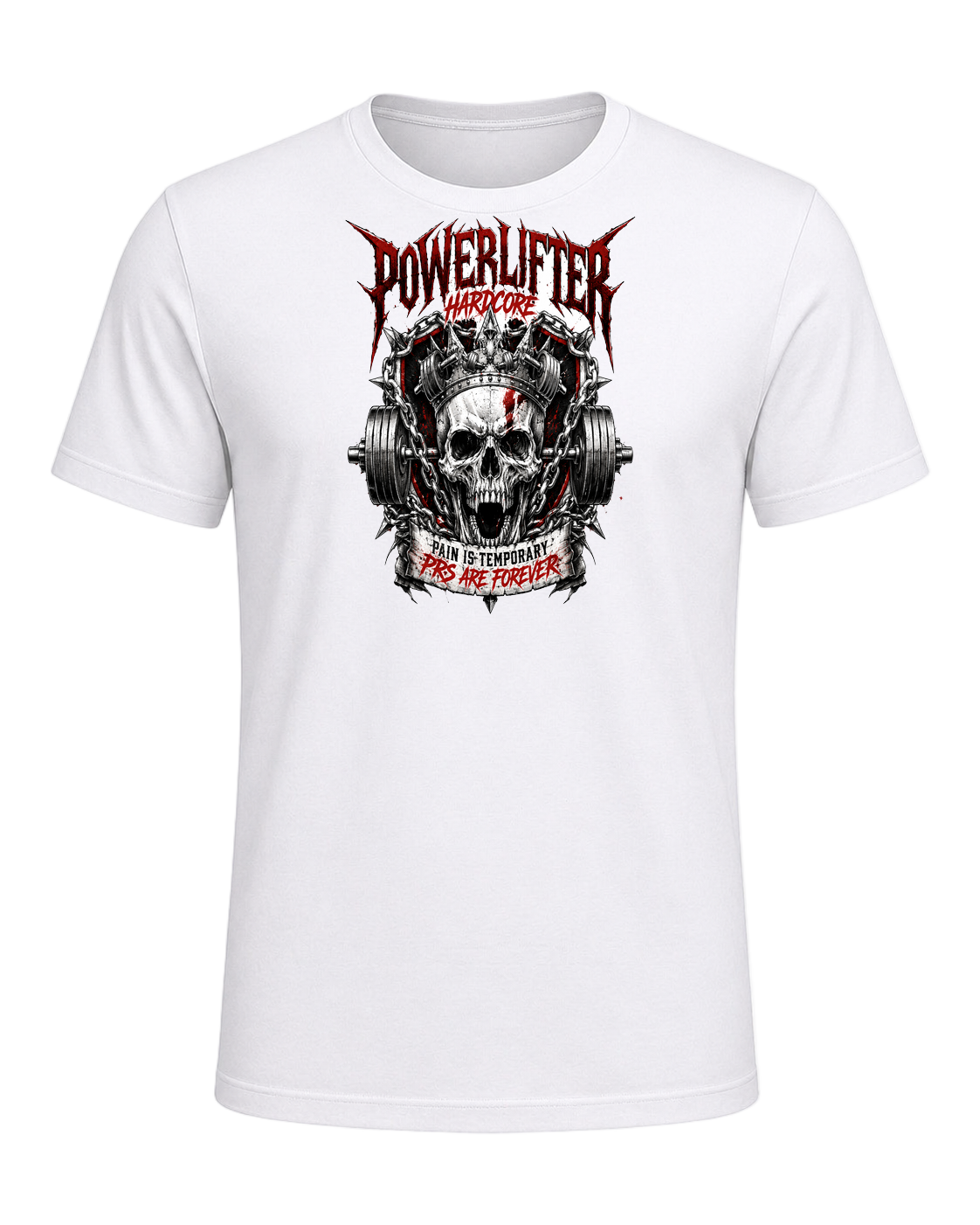 Powerlifter Hardcore — White