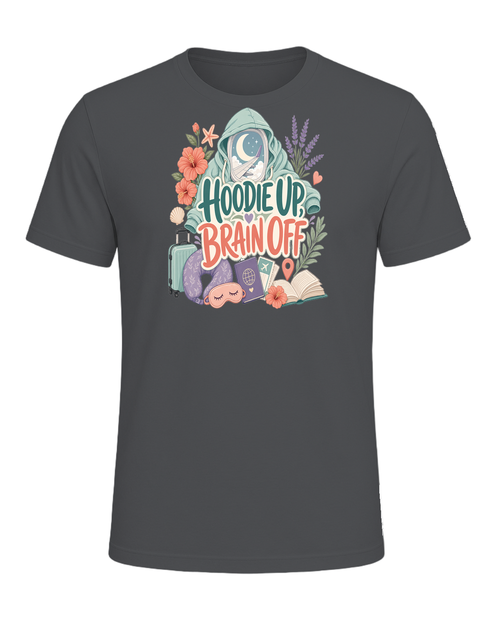 HOODIE UP, BRAIN OFF — Asphalt