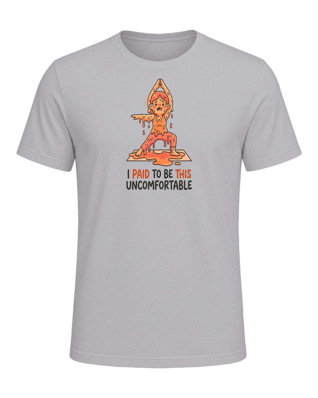 Hot Yoga Humor — Athletic Heather