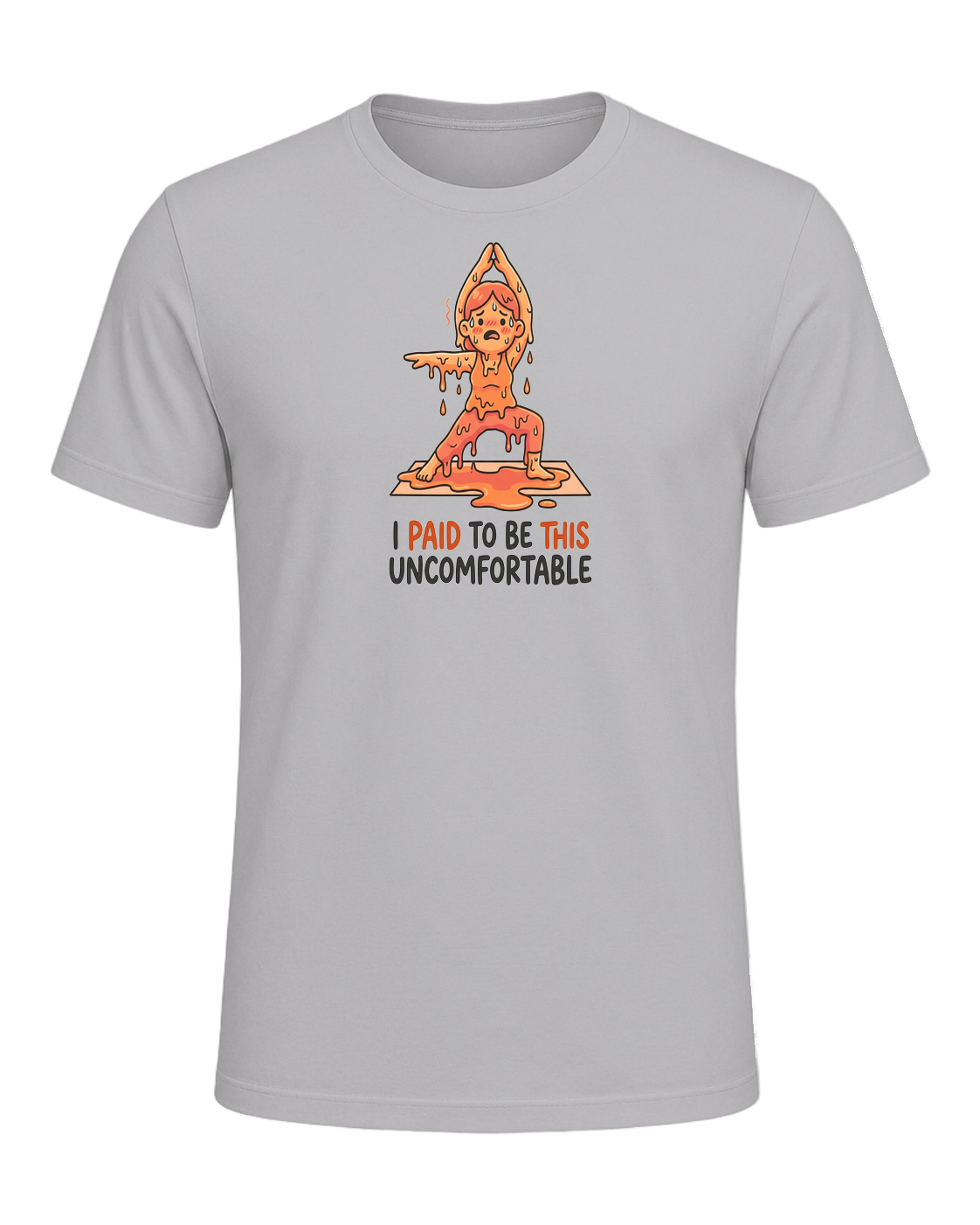 Hot Yoga Humor — Athletic Heather