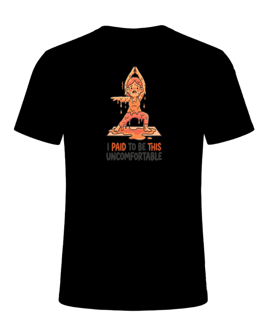 Hot Yoga Humor — Black