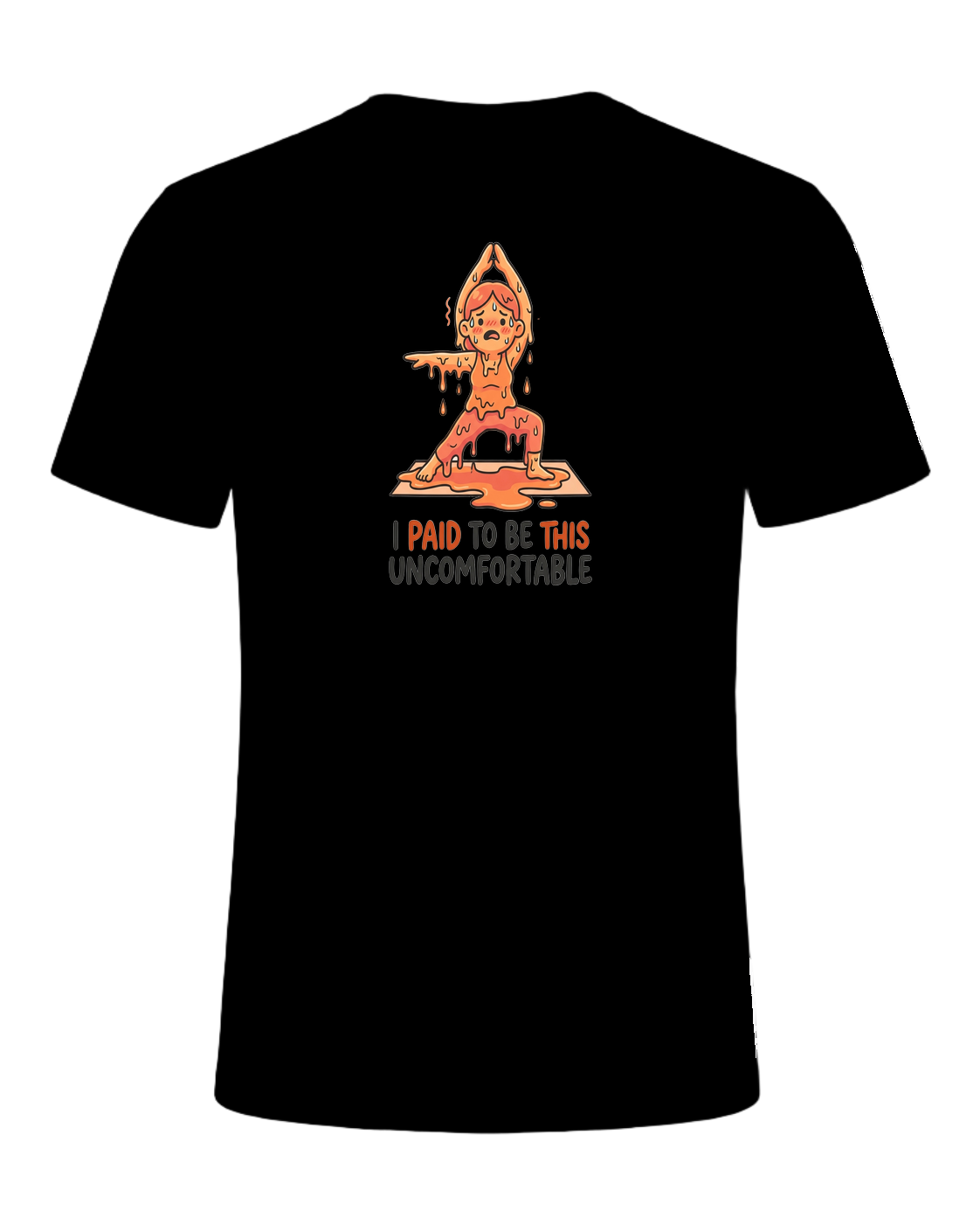 Hot Yoga Humor — Black