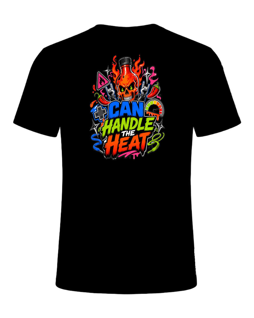 CAN HANDLE THE HEAT — Black