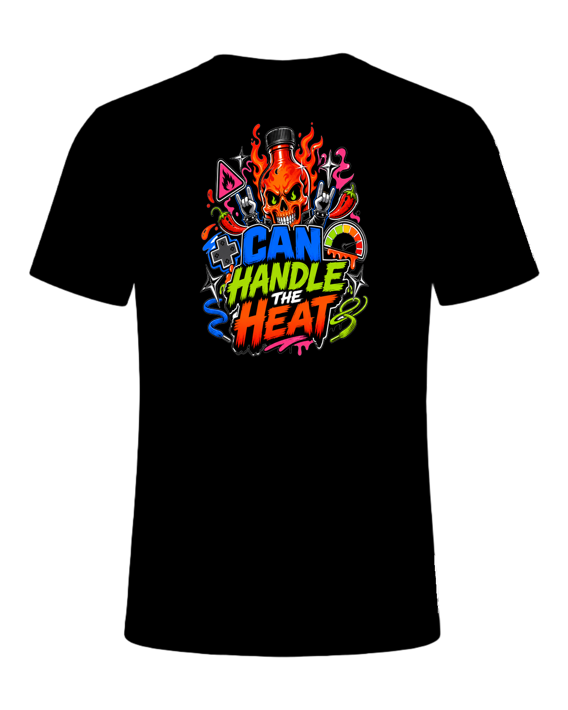 CAN HANDLE THE HEAT — Black