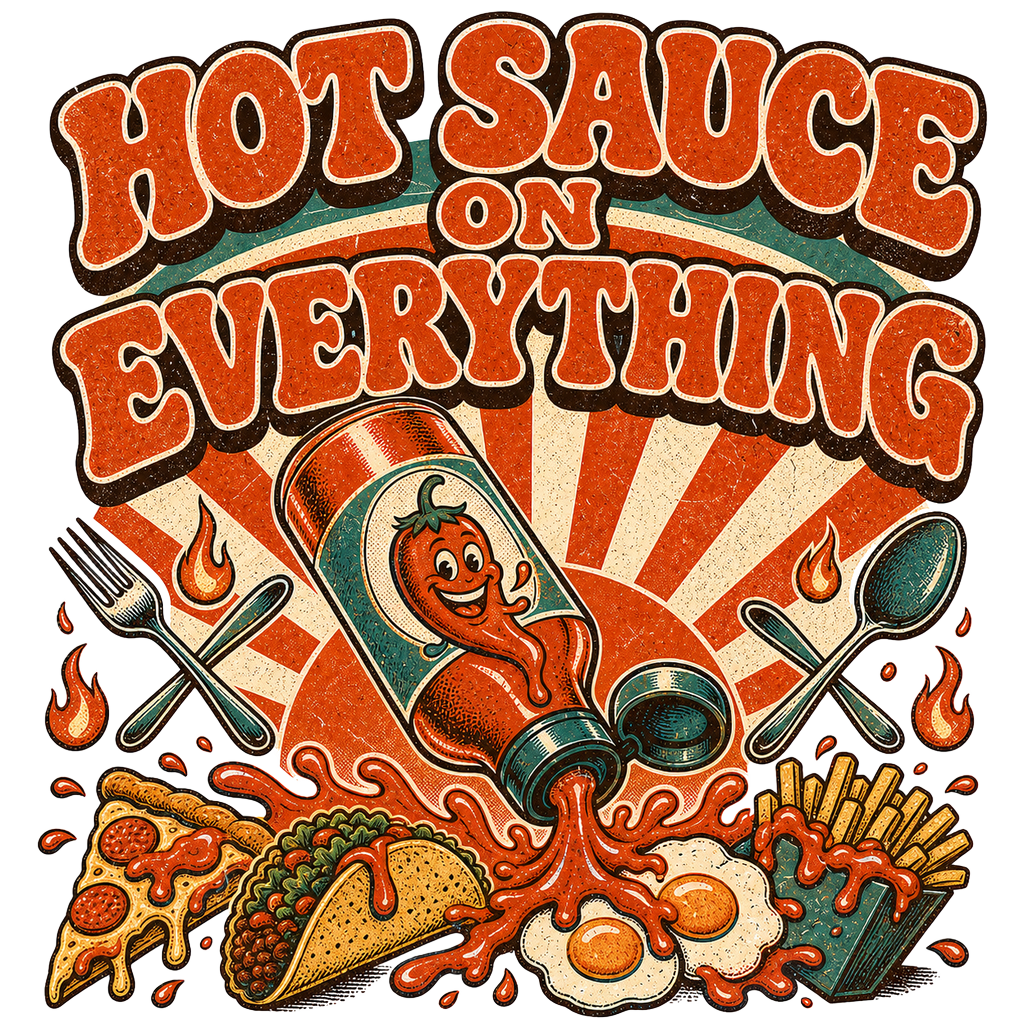 HOT SAUCE ON EVERYTHING