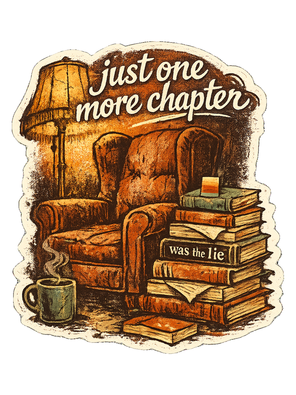 Just One More Chapter Was The Lie Tee