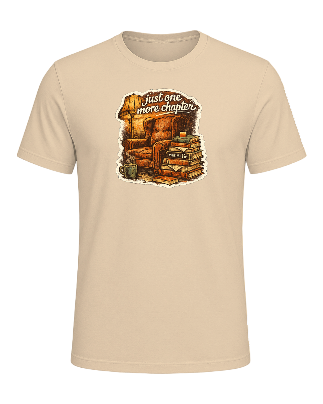 Just One More Chapter Was The Lie Tee — Soft Cream