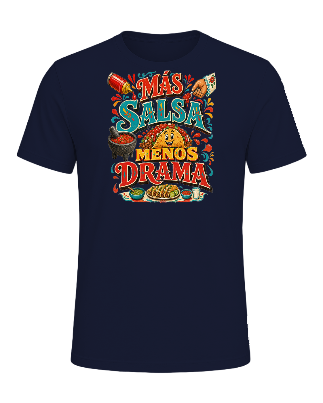 MÁS SALSA MENOS DRAMA — Navy