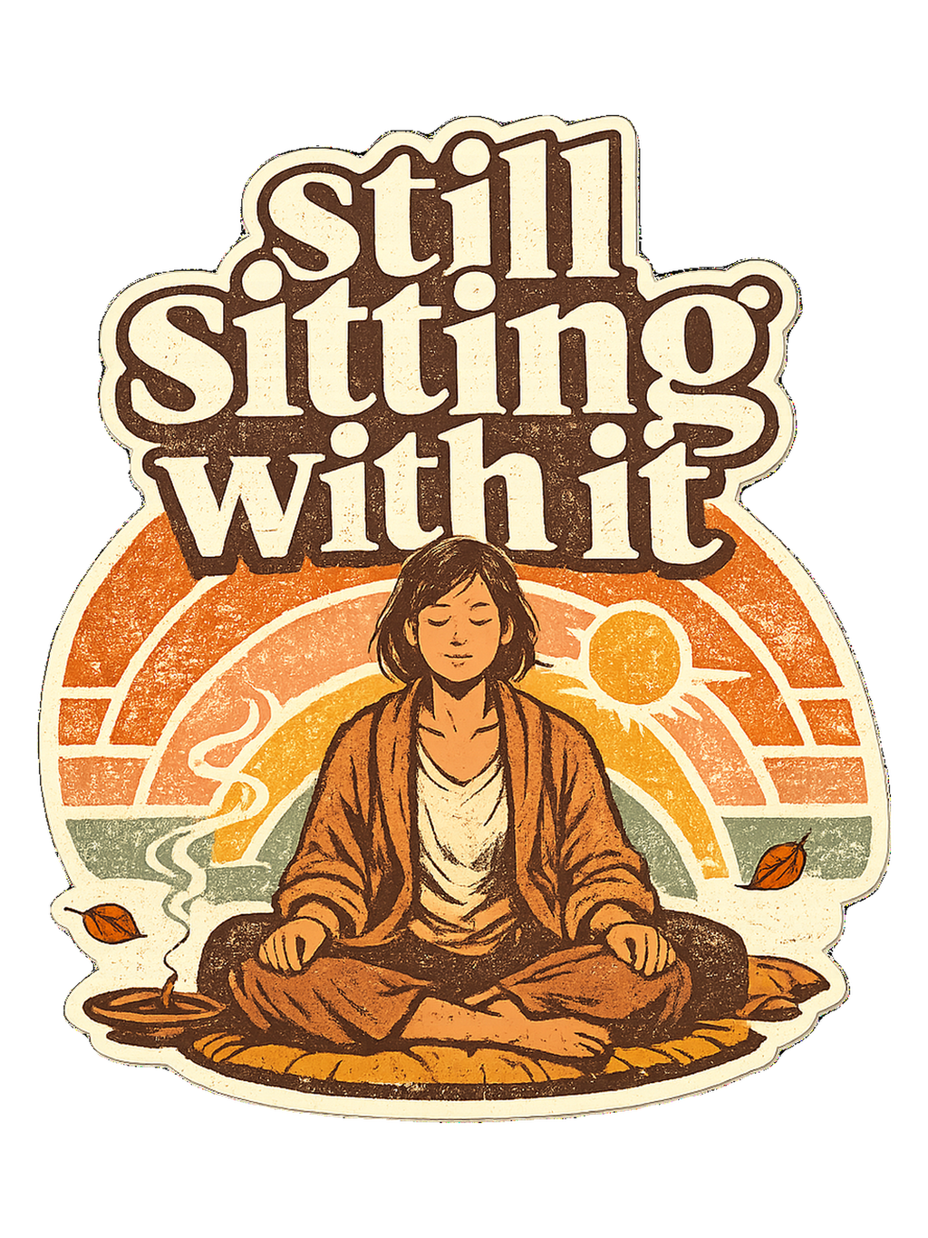 Still Sitting With It Tee
