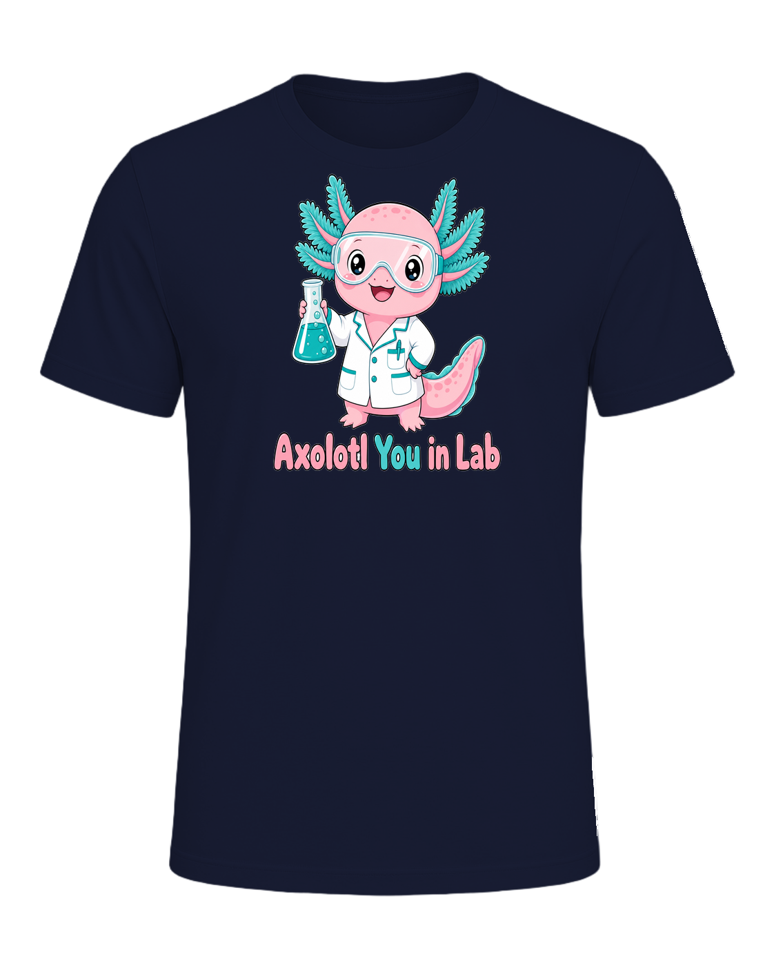 Axolotl Scientist — Navy