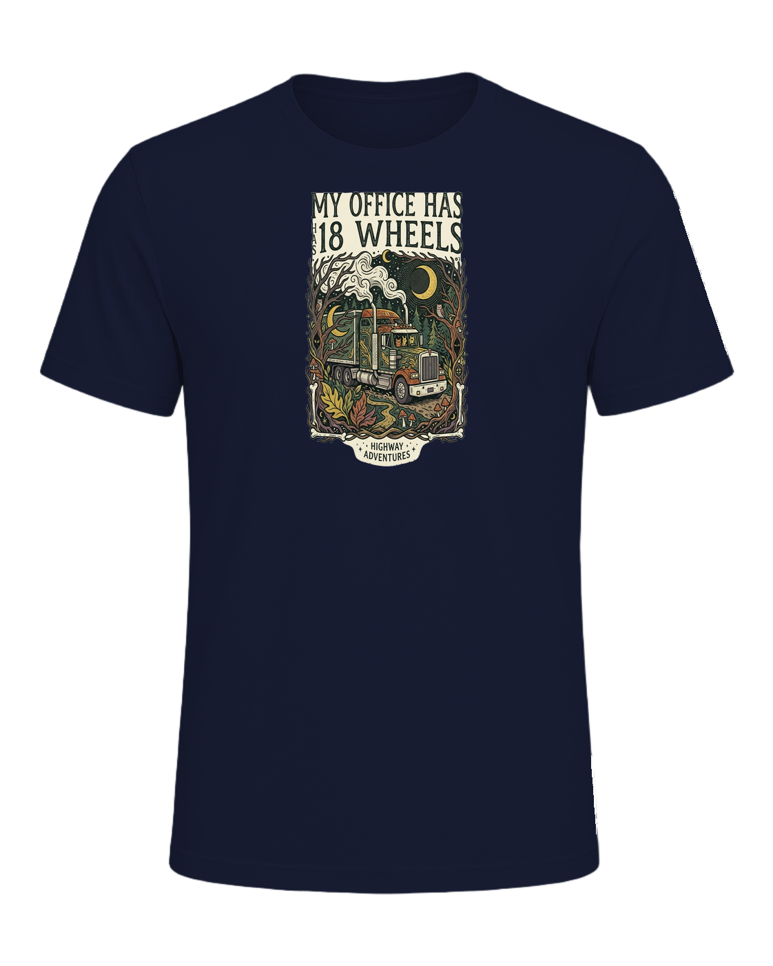 My office has 18 wheels — Navy