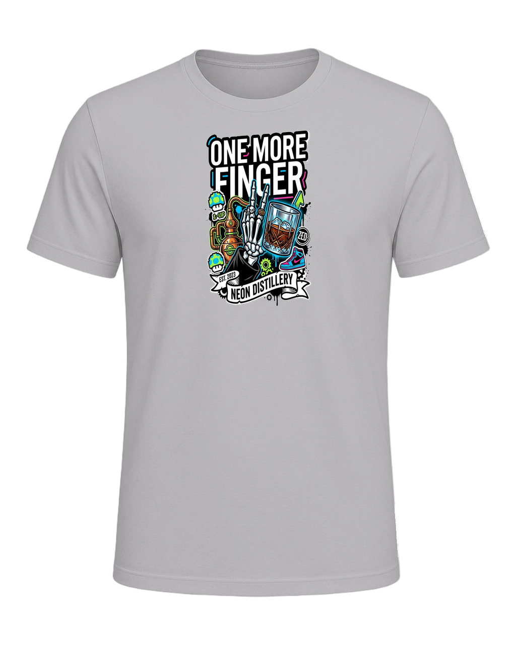 ONE MORE FINGER — Athletic Heather