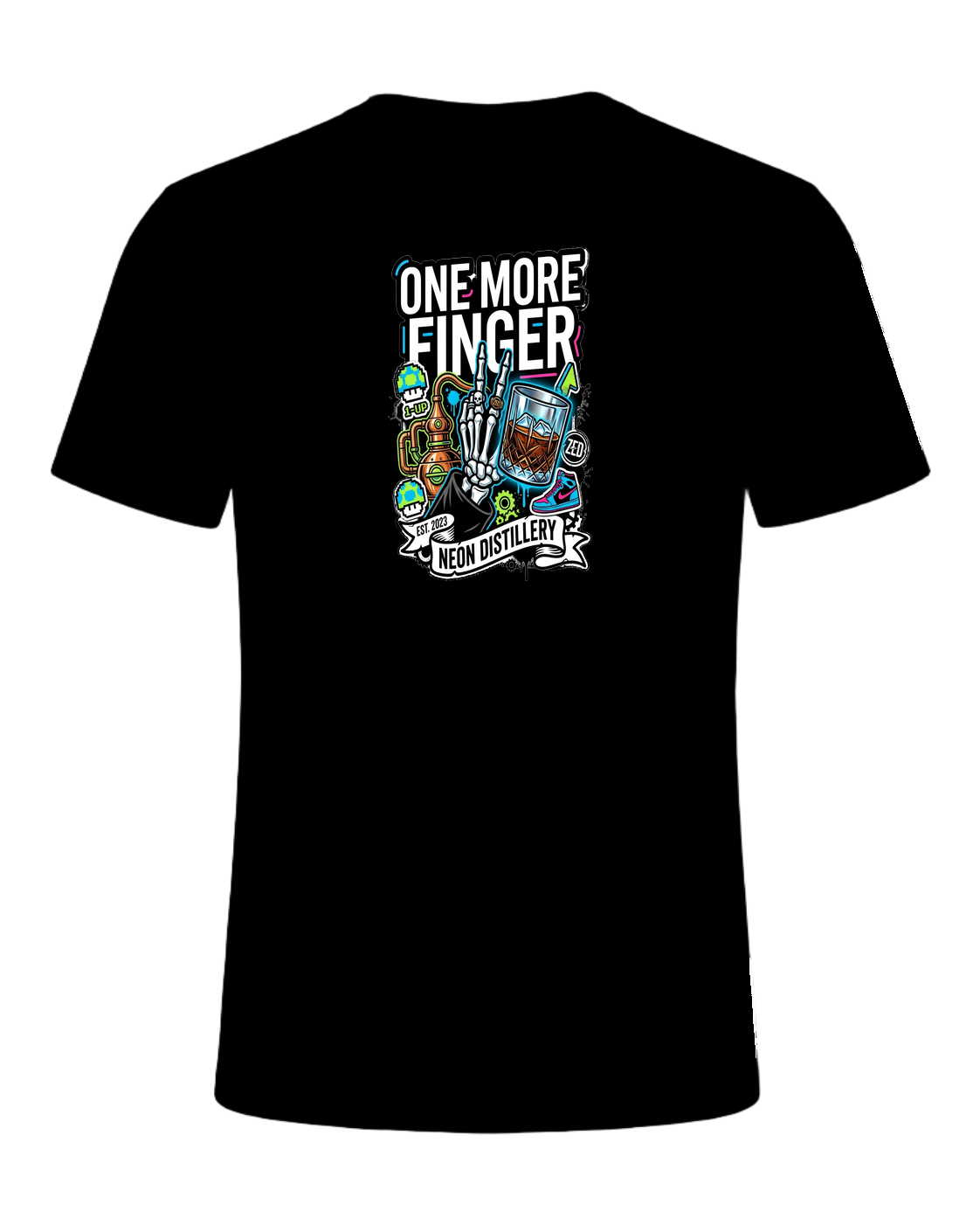 ONE MORE FINGER — Black