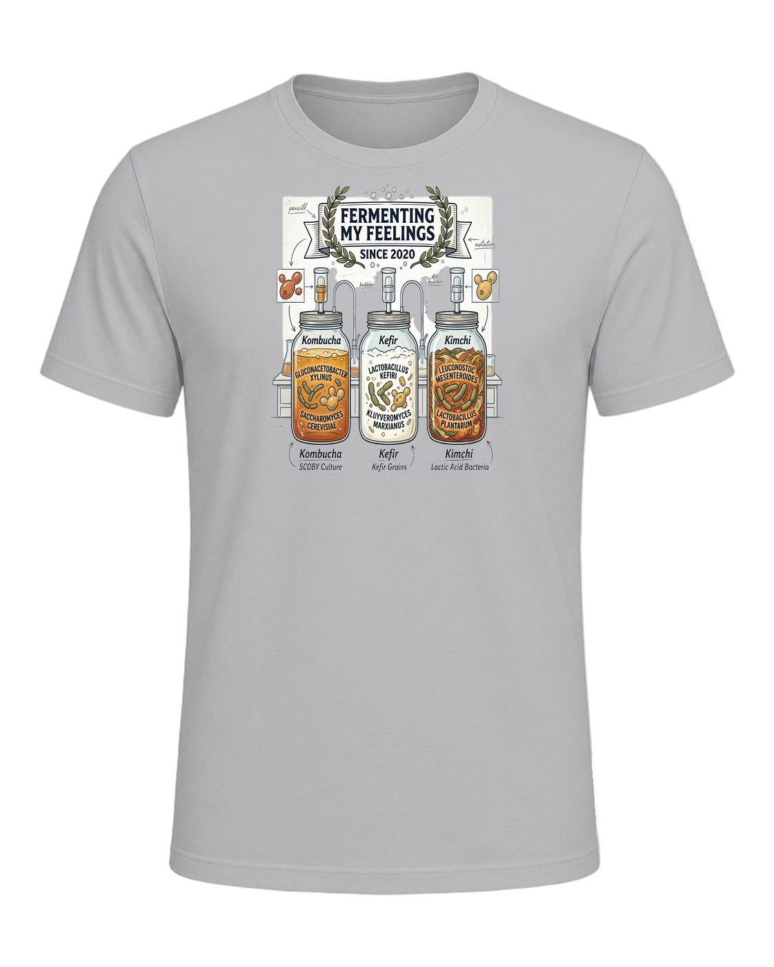 Fermentation Nerd — Athletic Heather