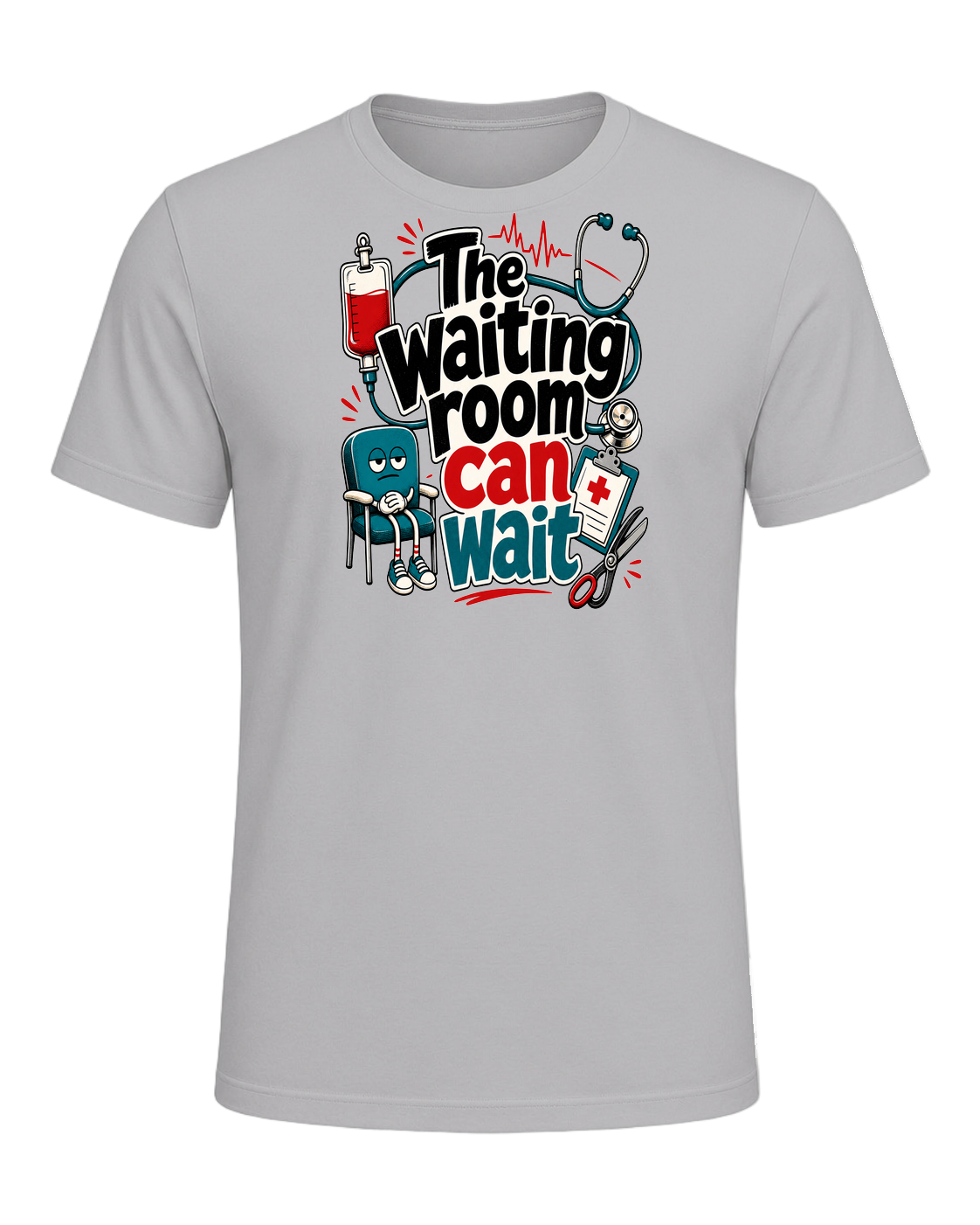 The waiting room can wait — Athletic Heather