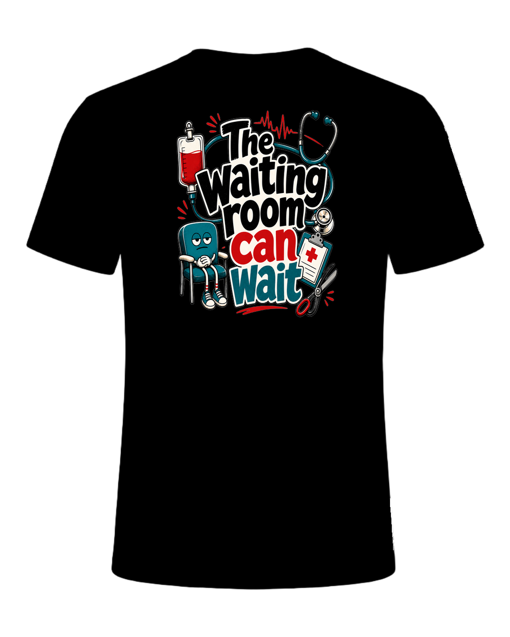 The waiting room can wait — Black