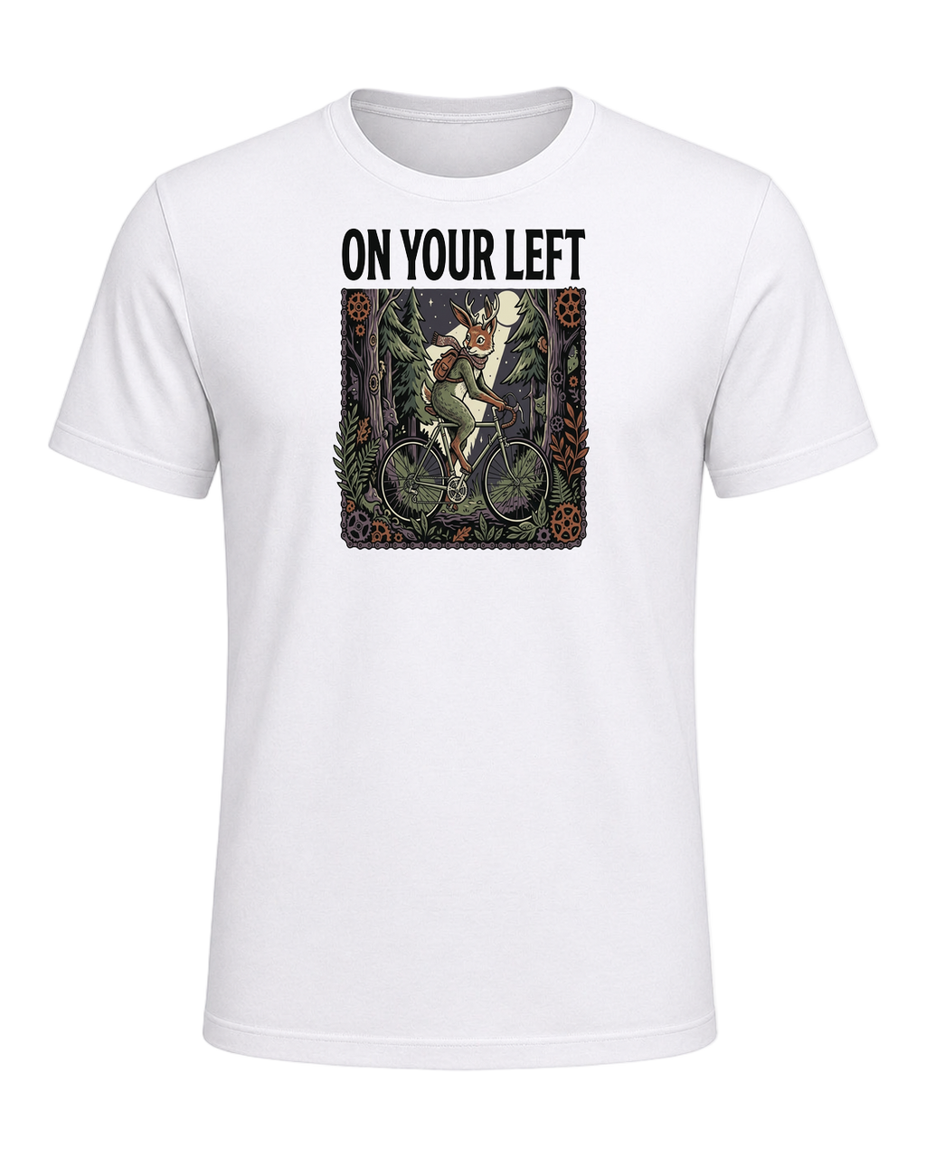 ON YOUR LEFT — White