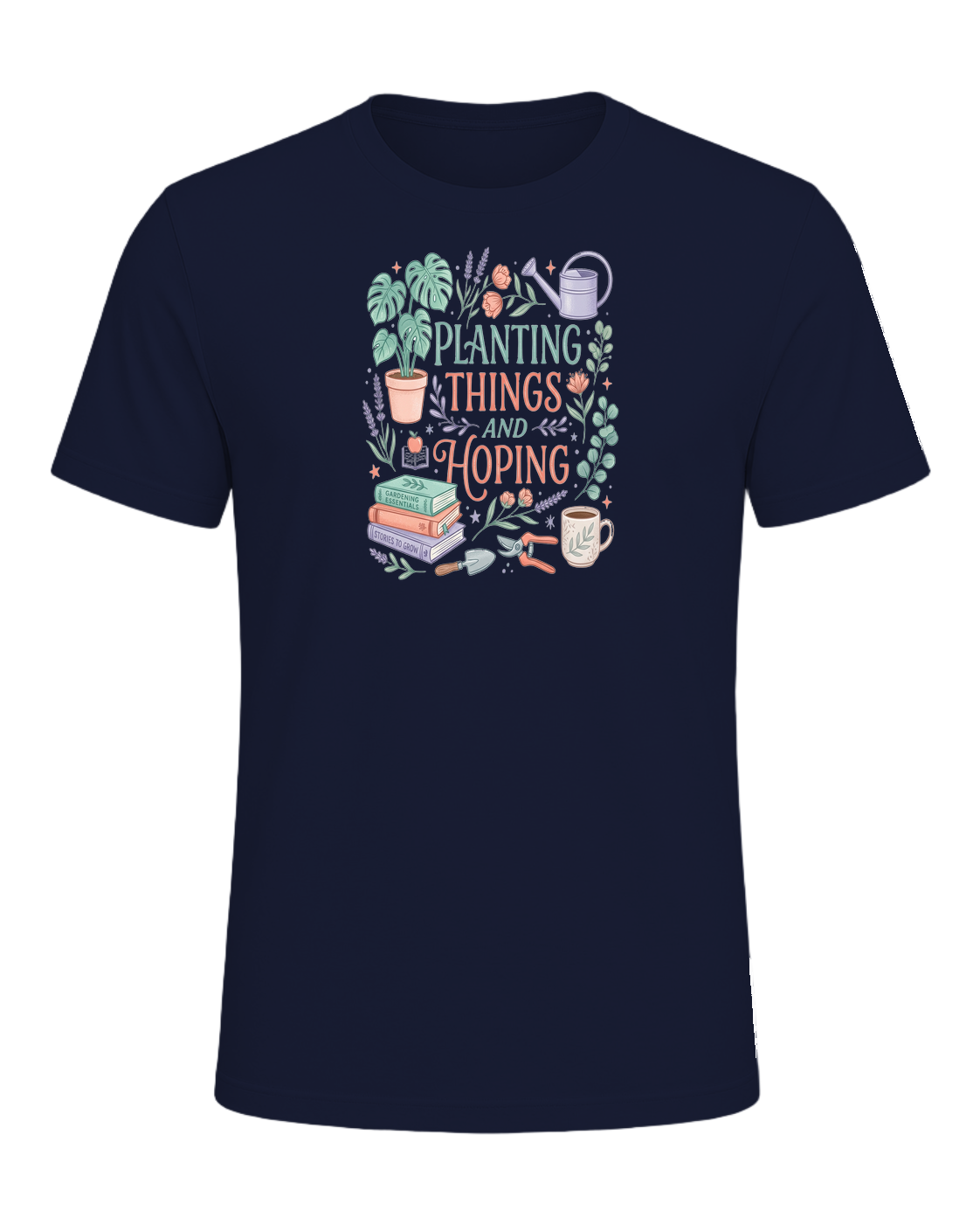 PLANTING THINGS AND HOPING — Navy