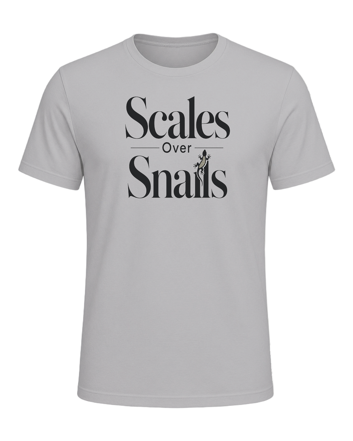 Scales Over Snails — Athletic Heather
