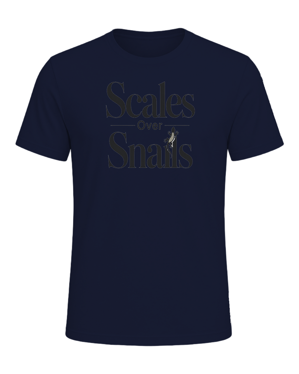 Scales Over Snails — Navy