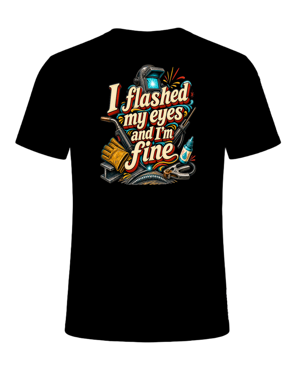 I flashed my eyes and I'm fine — Black