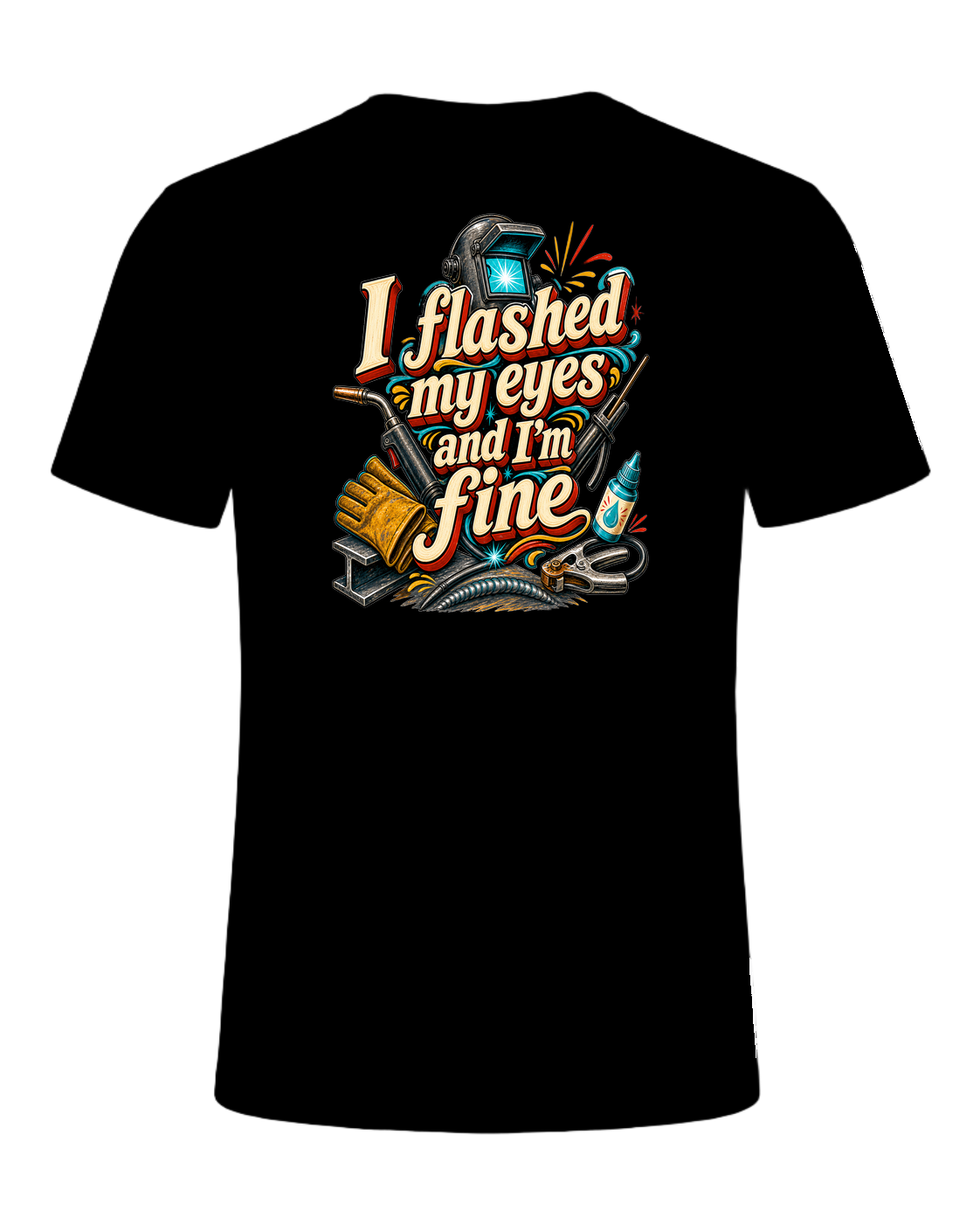 I flashed my eyes and I'm fine — Black