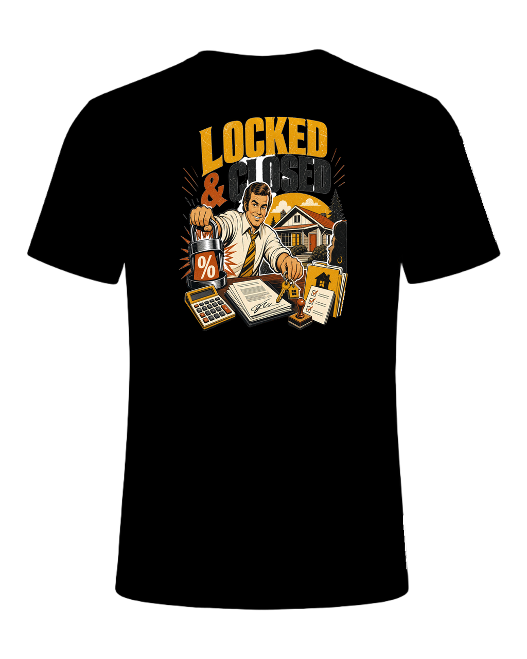 LOCKED & CLOSED — Black