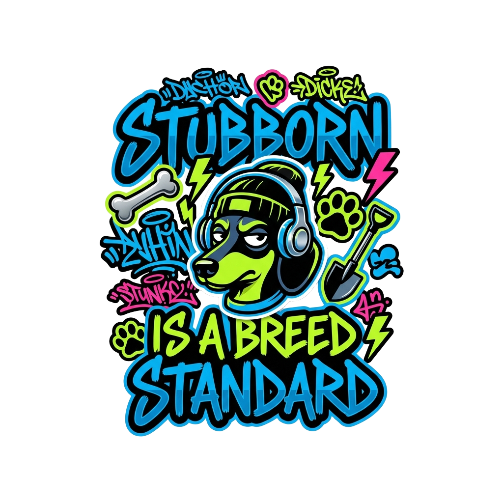 STUBBORN IS A BREED STANDARD