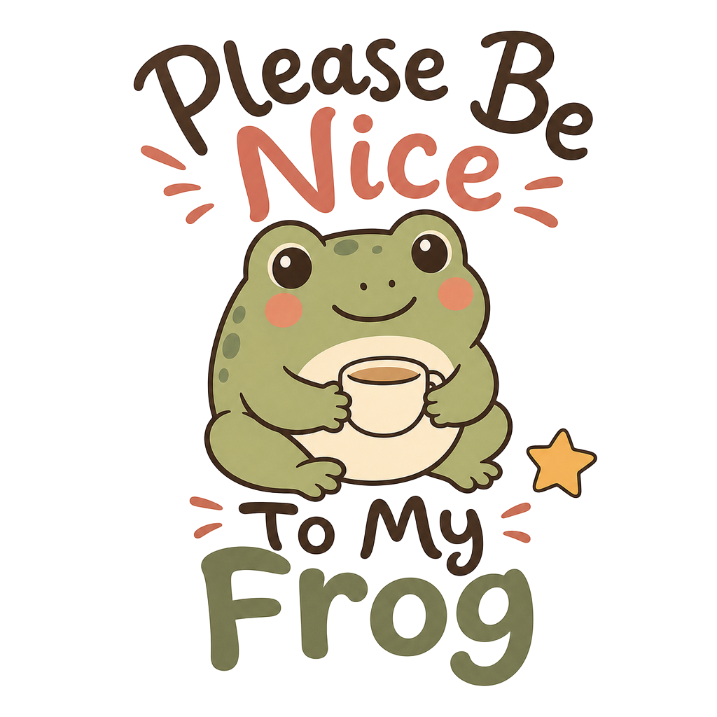 Please Be Nice To My Frog
