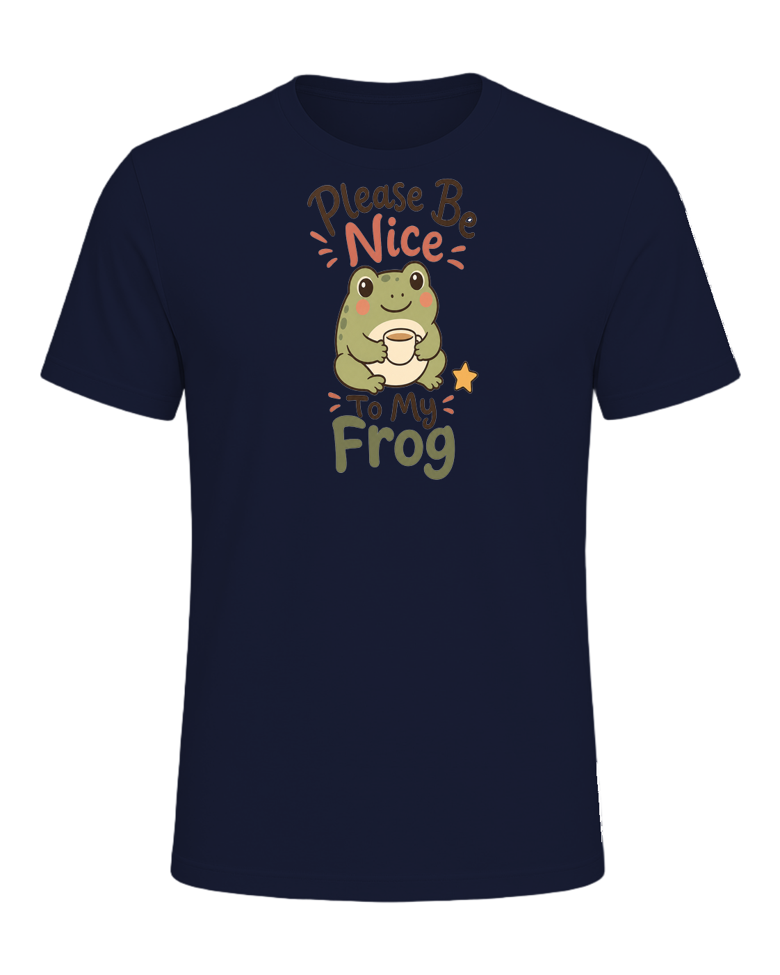 Please Be Nice To My Frog — Navy