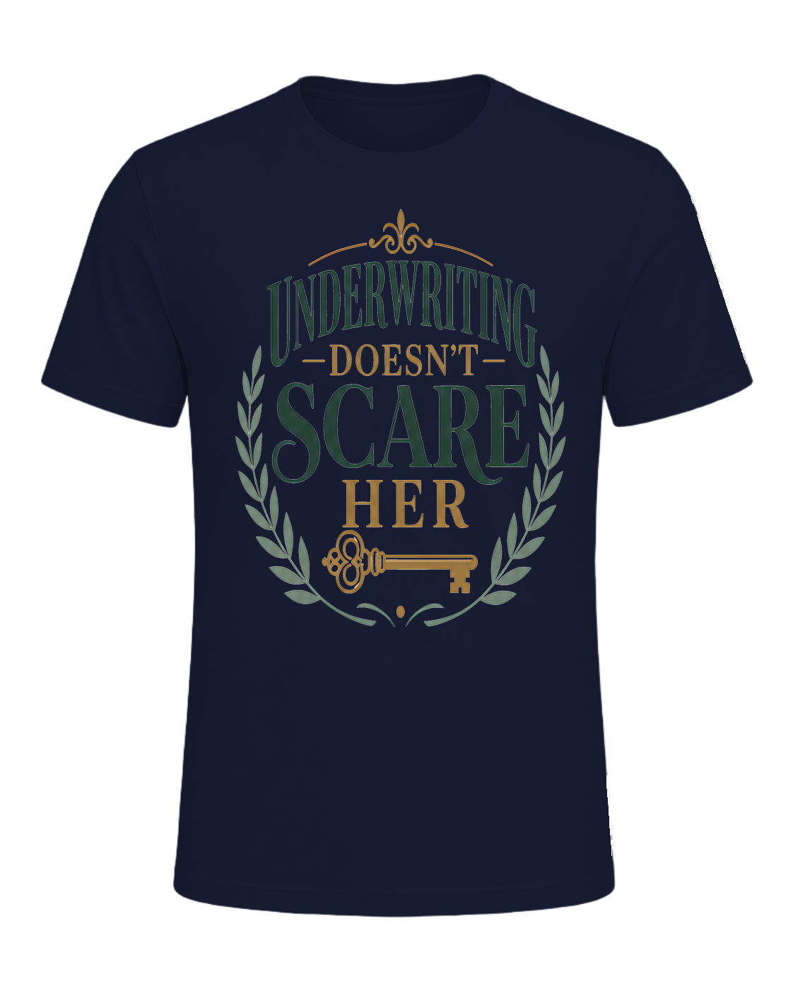 UNDERWRITING DOESN'T SCARE HER — Navy