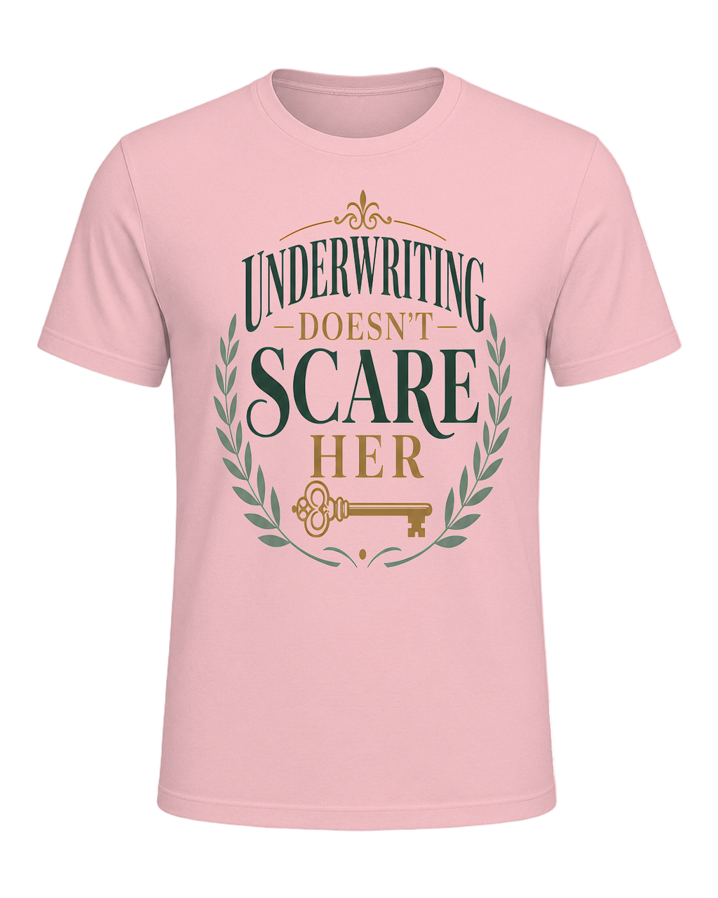 UNDERWRITING DOESN'T SCARE HER — Pink