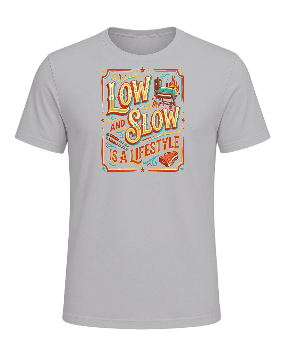 LOW AND SLOW IS A LIFESTYLE — Athletic Heather