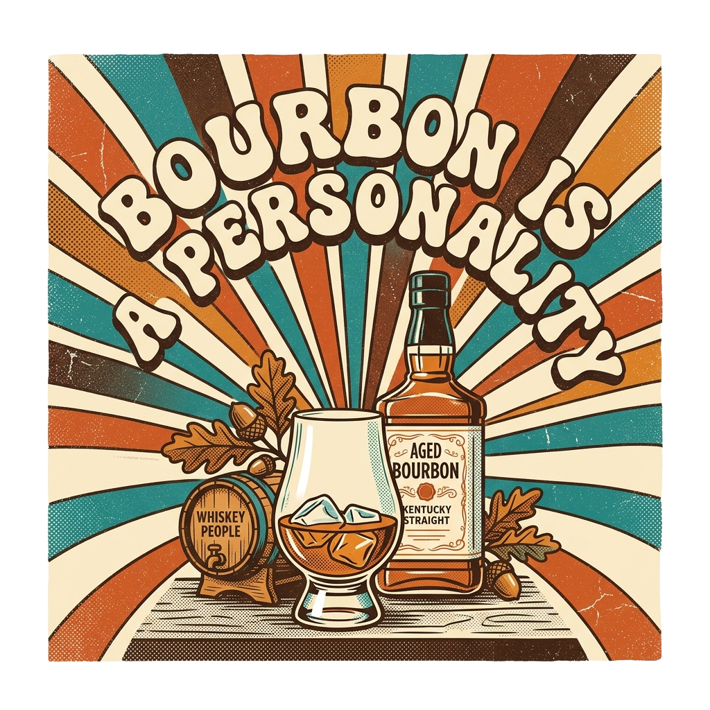 BOURBON IS A PERSONALITY