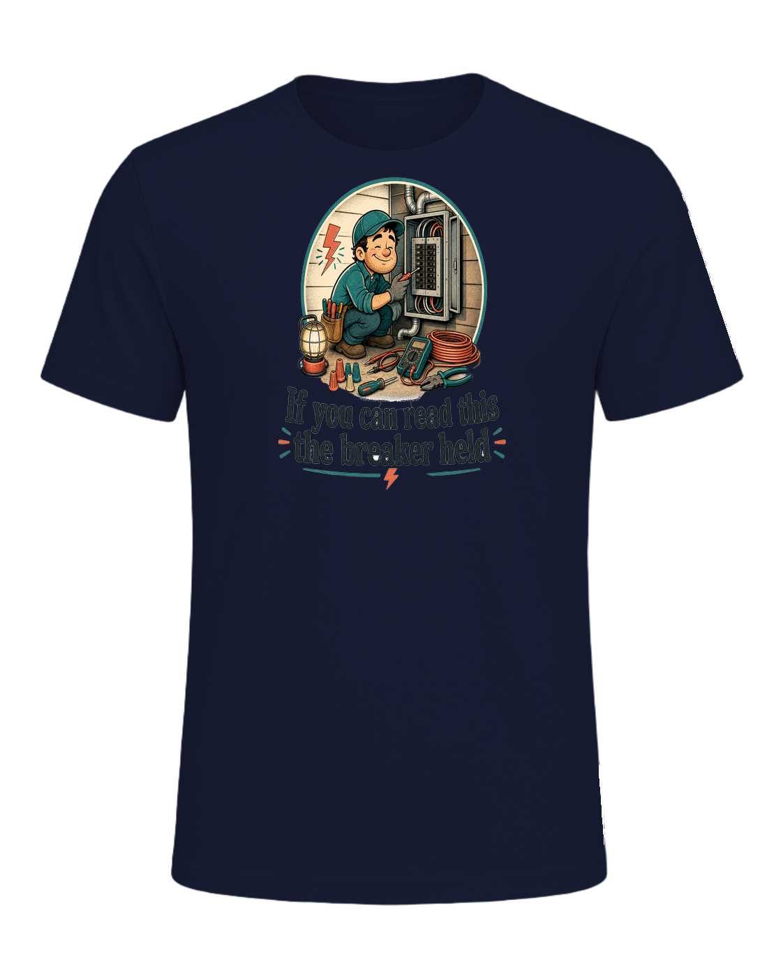 If you can read this the breaker held — Navy