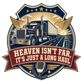 Heaven isn't far, it's just a long haul