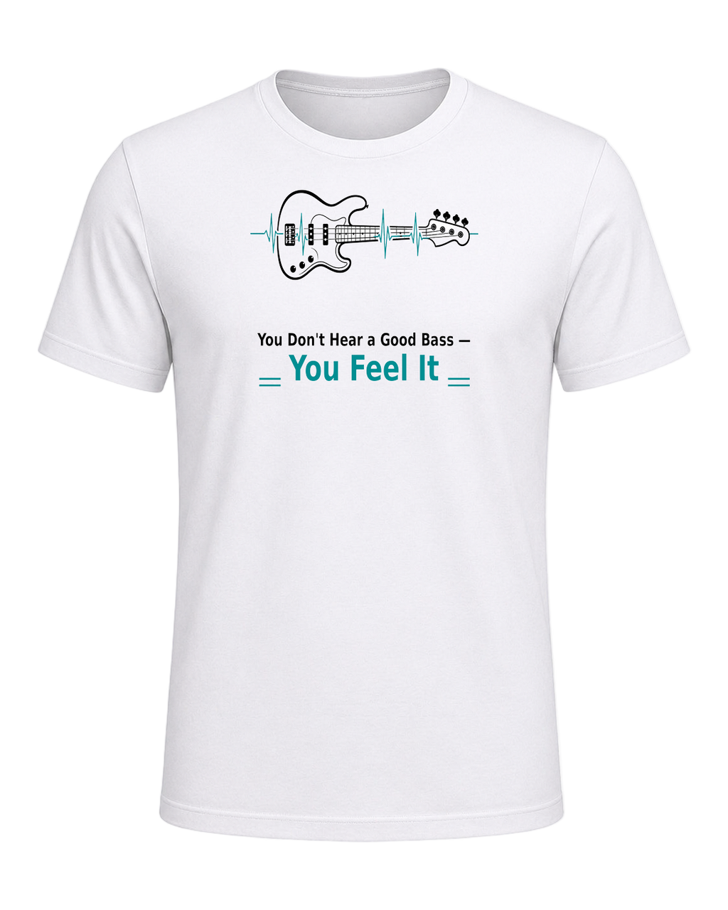 Bass Player — White