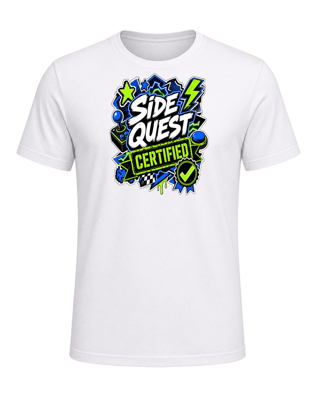 Side Quest Certified — White