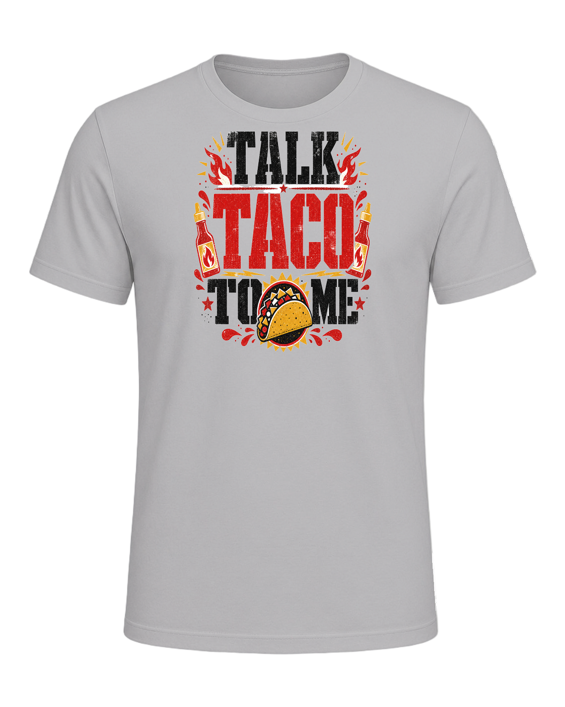 TALK TACO TO ME — Athletic Heather