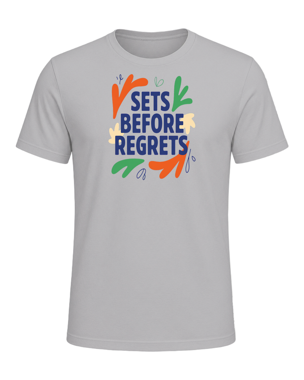 sets before regrets — Athletic Heather