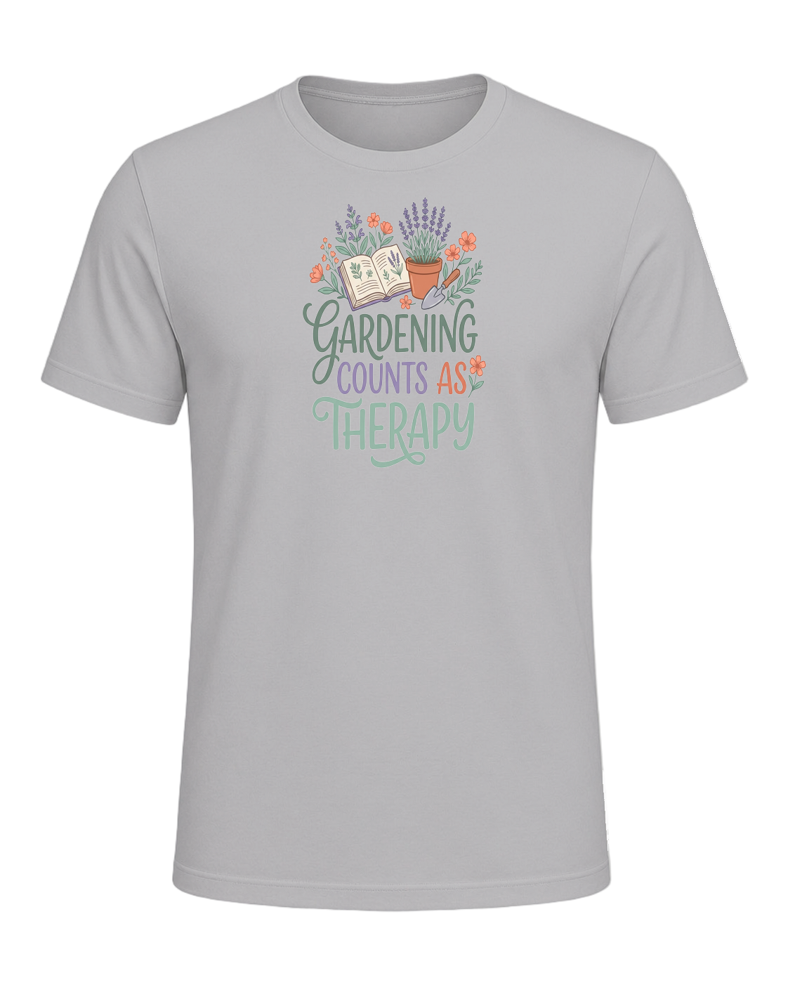 GARDENING COUNTS AS THERAPY — Athletic Heather