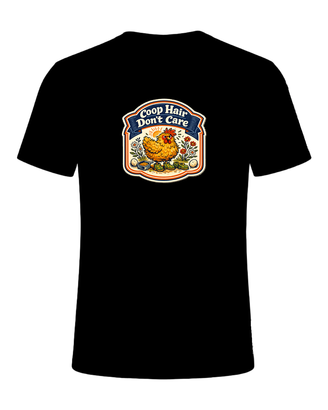Coop Hair Don't Care Tee — Black