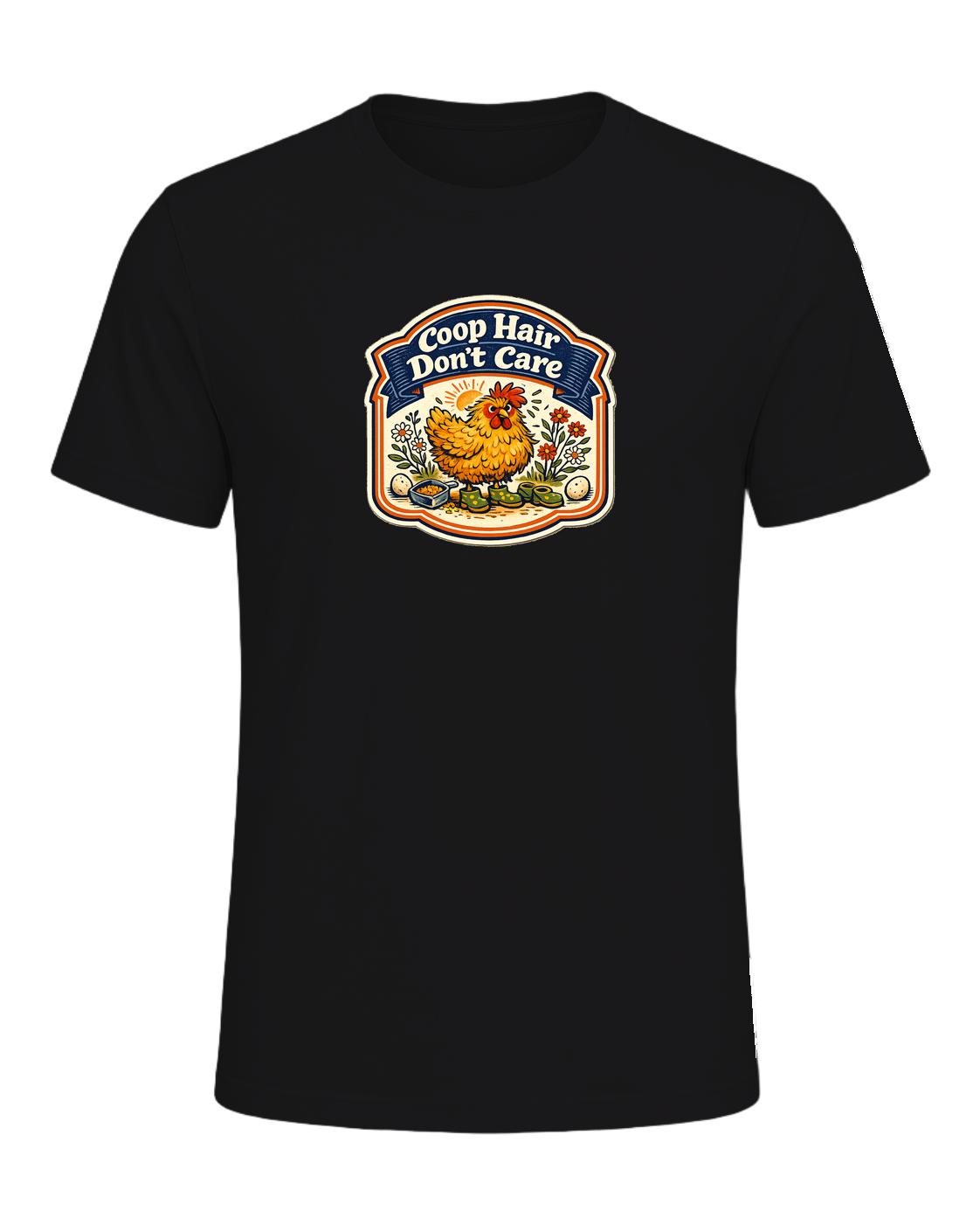 Coop Hair Don't Care Tee — Dark Grey Heather