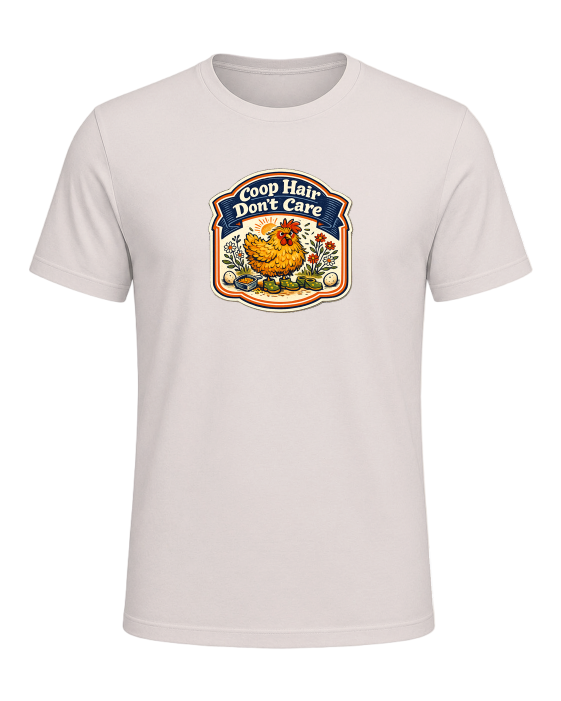 Coop Hair Don't Care Tee — Heather Dust