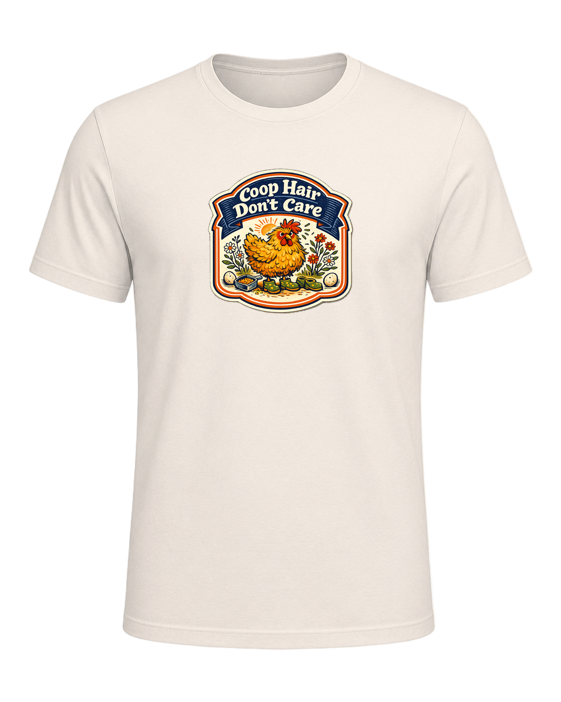 Coop Hair Don't Care Tee — Natural