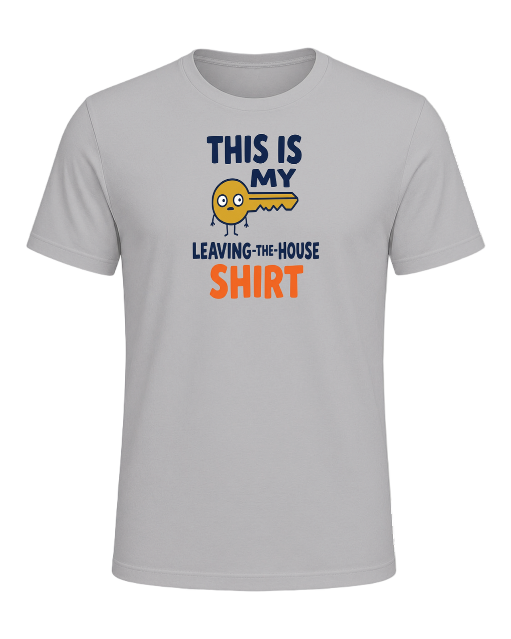 THIS IS MY LEAVING-THE-HOUSE SHIRT — Athletic Heather